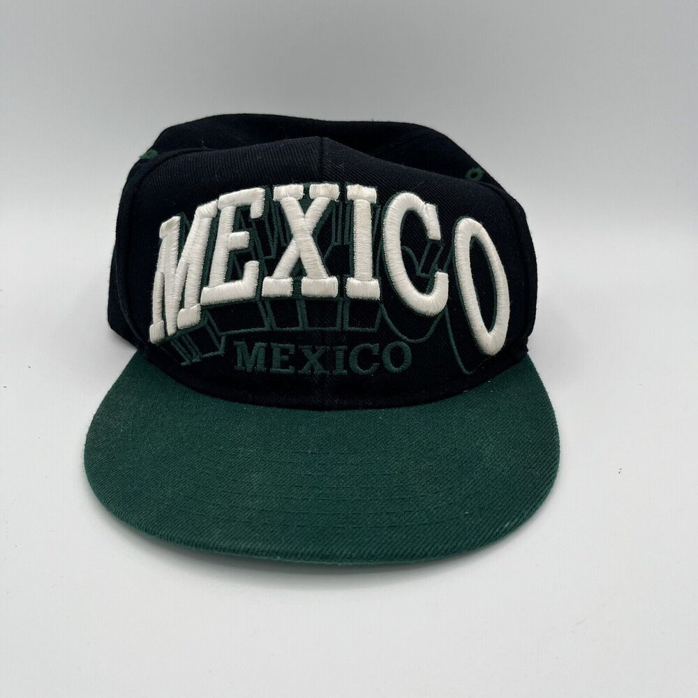 Vintage Mexican Mexico Snapback Mexico Patch Baseball Cap